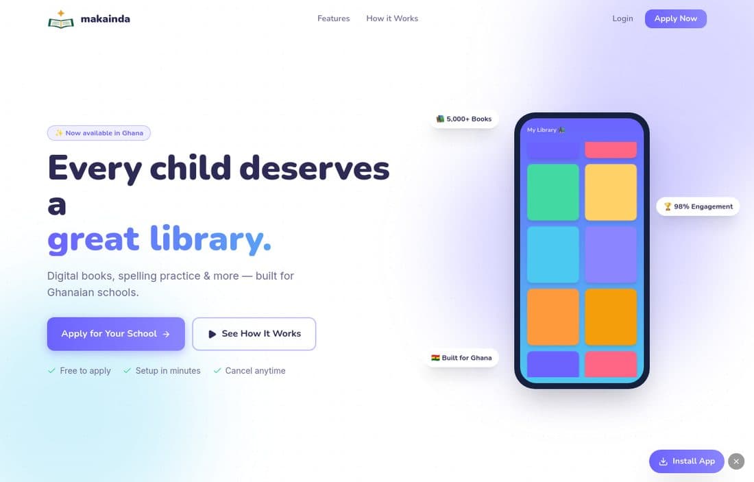 Makainda School eBook Library